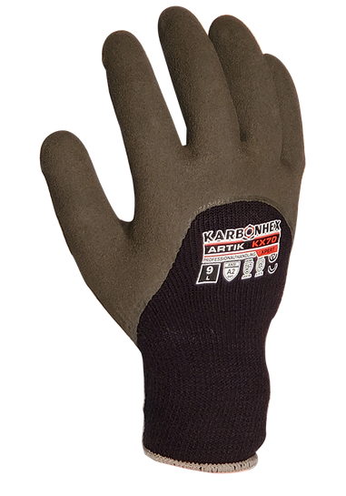 C24465 SW Safety® Karbonhex® KX70 3/4 Latex Coated Thermal Cut Gloves